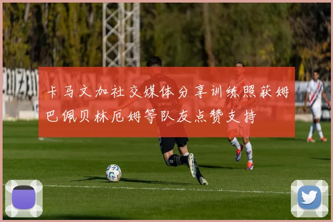 卡马文加社交媒体分享训练照获姆巴佩贝林厄姆等队友点赞支持